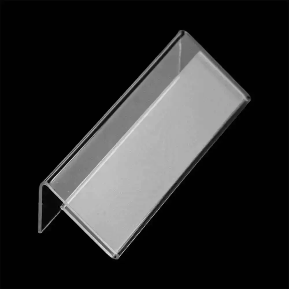 Table Card Price Tag Display Desk Sign Label Frame Display Holder Promotion Name Card Display L Stand Centre Price Talker