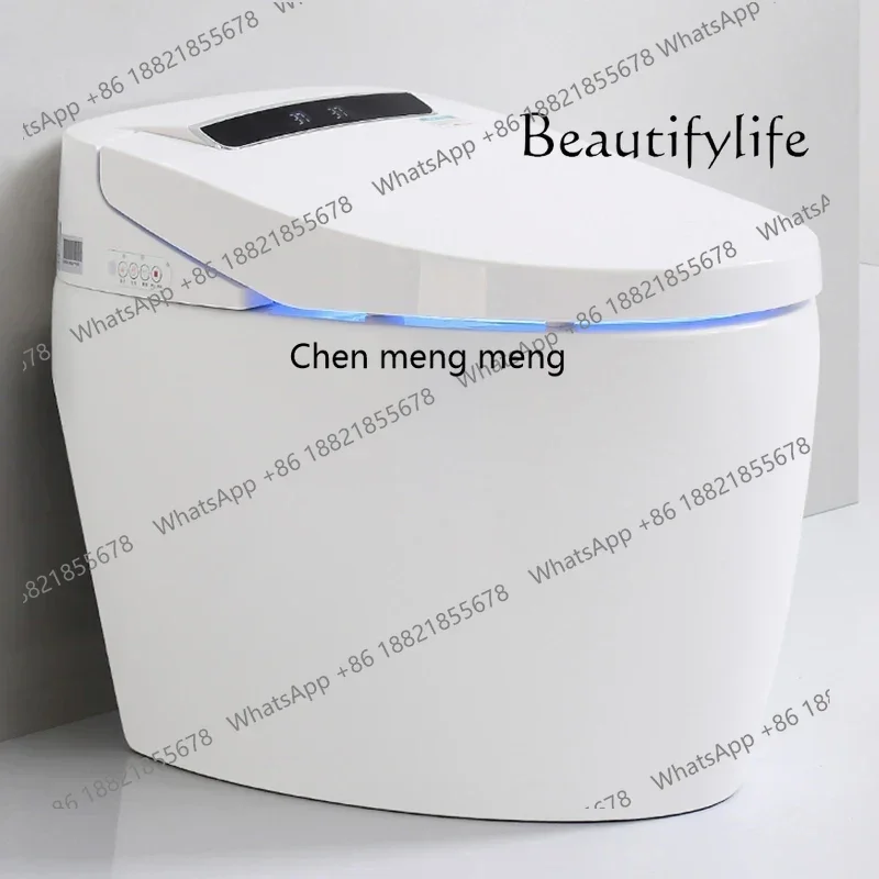 

Smart Toilet ,Modern Automatic open Self Cleaning Ceramic Bathroom WC Intelligent Sanitary Ware Bidet ,with Tank ,Remote