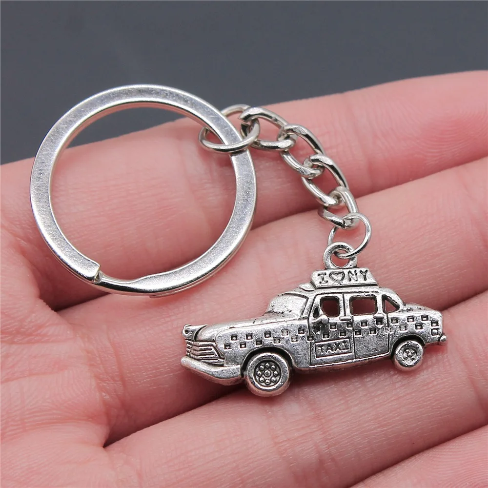 Taxi pendant key chain pendant travel souvenir gift giveaway