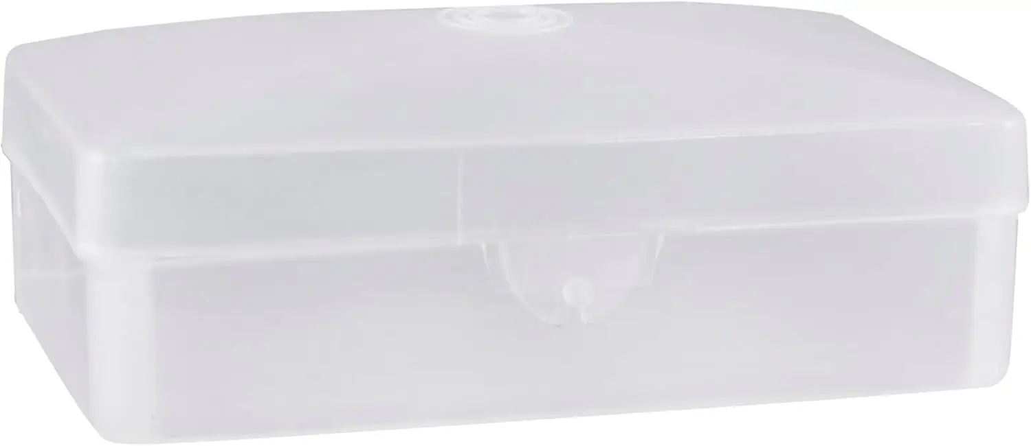 

SB01C Translucent Plastic Soap Box 2 1/2" x 3.14", Pack of 100