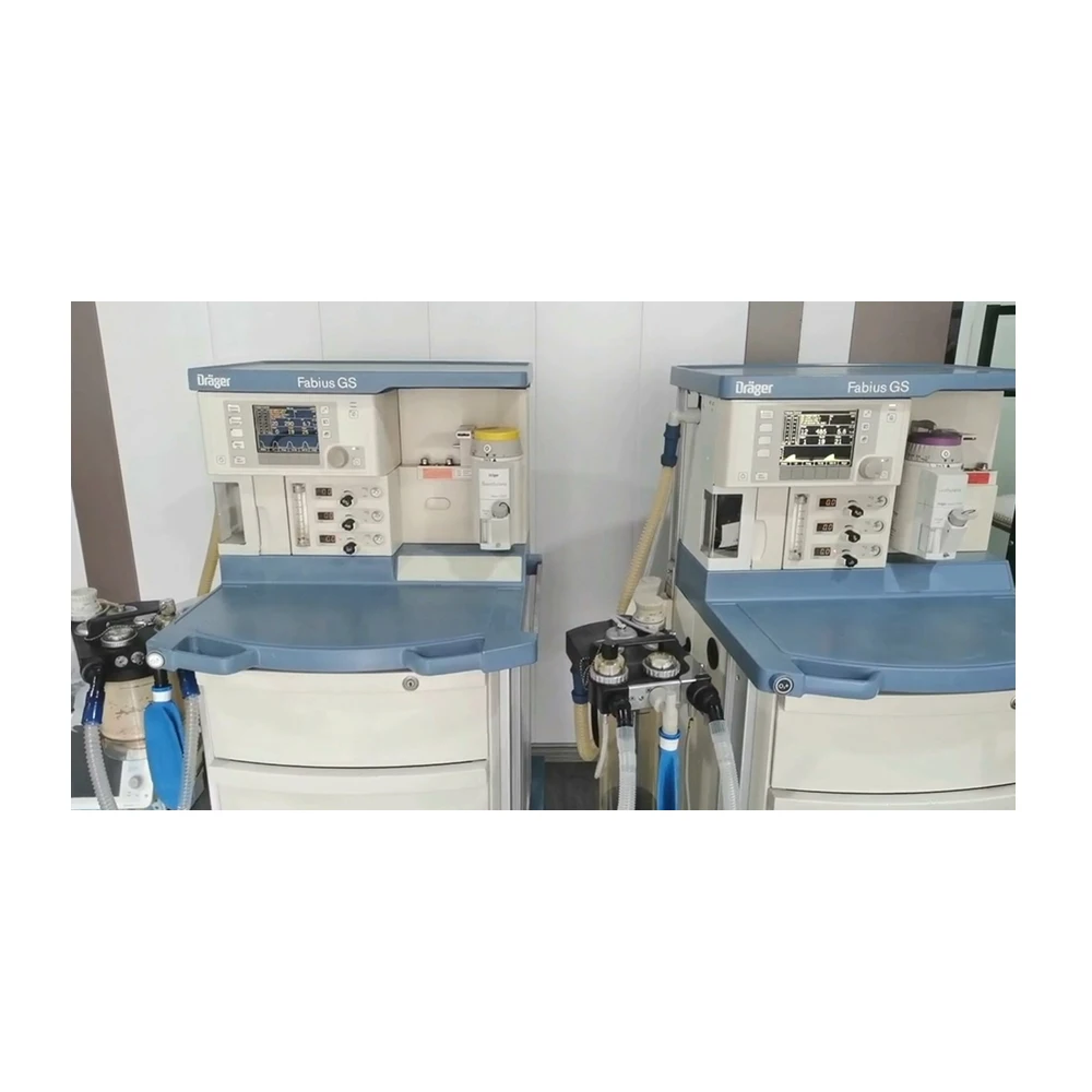 Used DRG Fabius GS Veterinary Hospital Surgical Anesthesia Equipment With Easy Operation One Tank