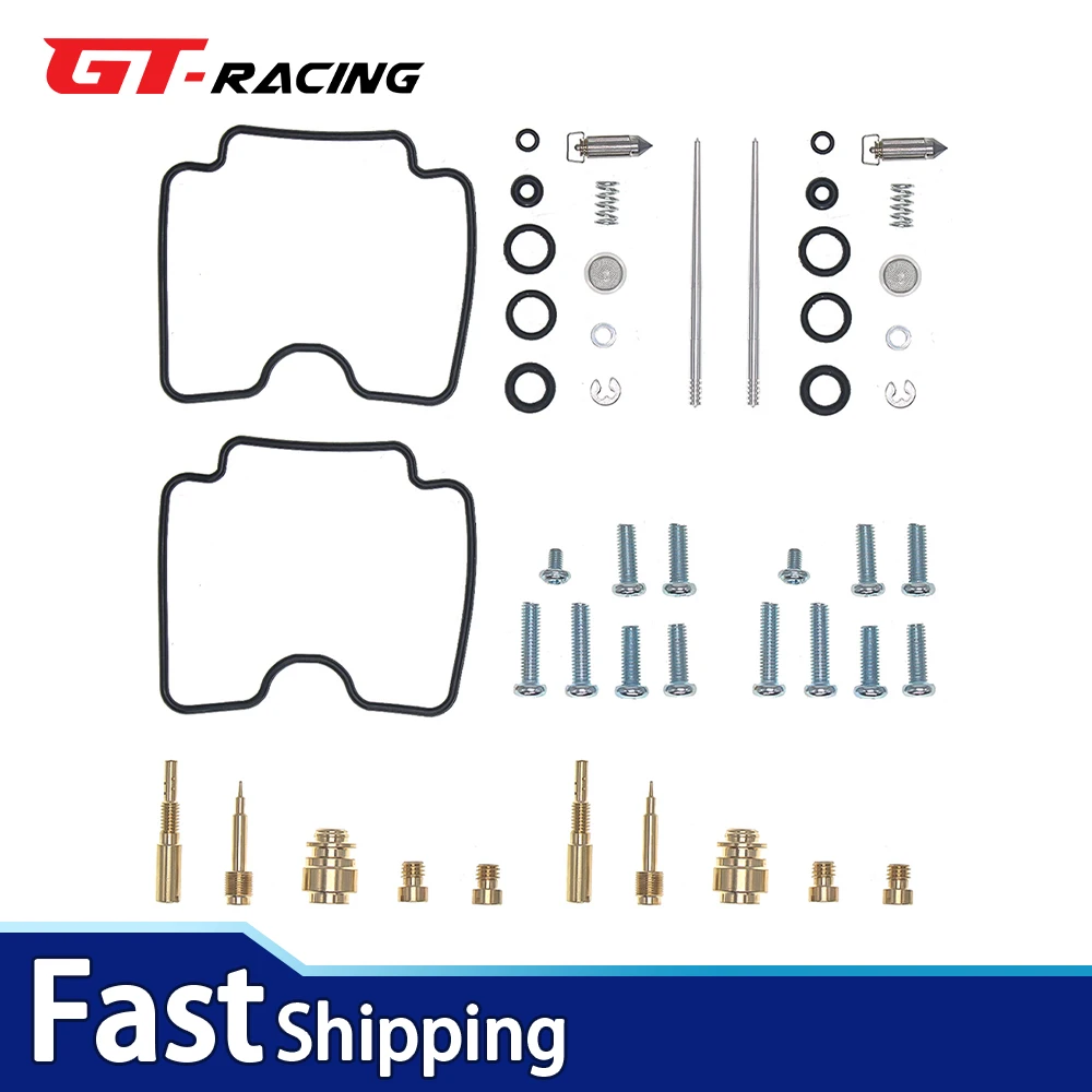 

2Sets For Suzuki 2004 - 2009 GS500F 2001 - 2002 GS500 Carburetor Repair Kit