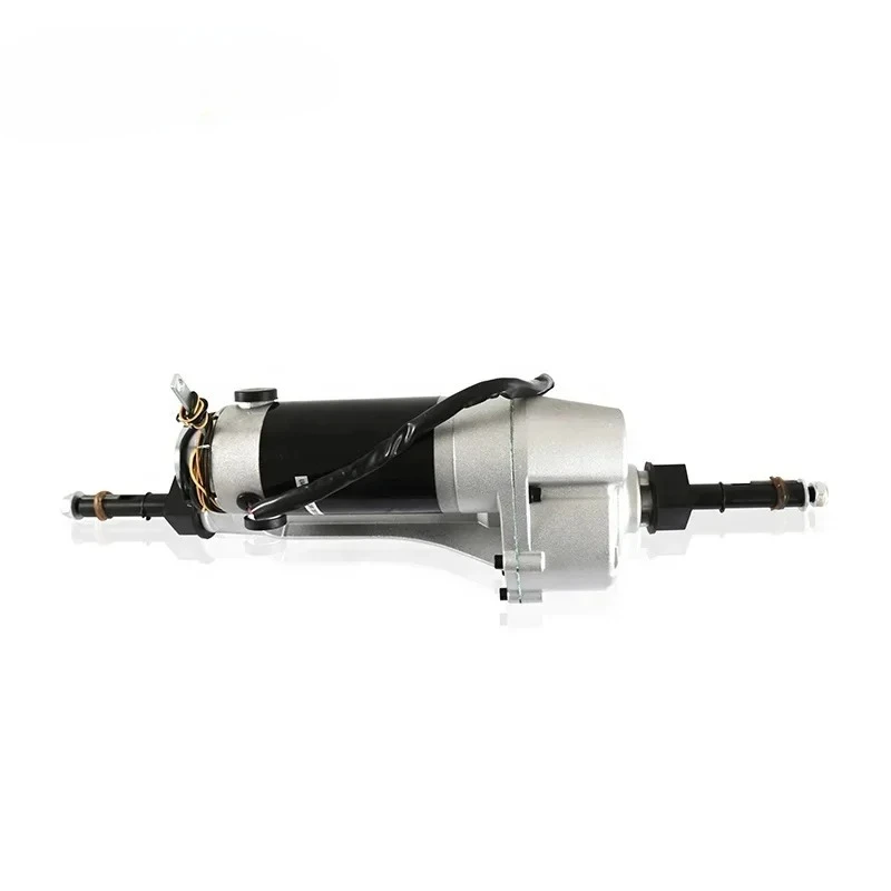 500W DC Electric Transaxle - 24V, Rear Axle with Spline Shaft, Compatible with Go Cart & Mobility