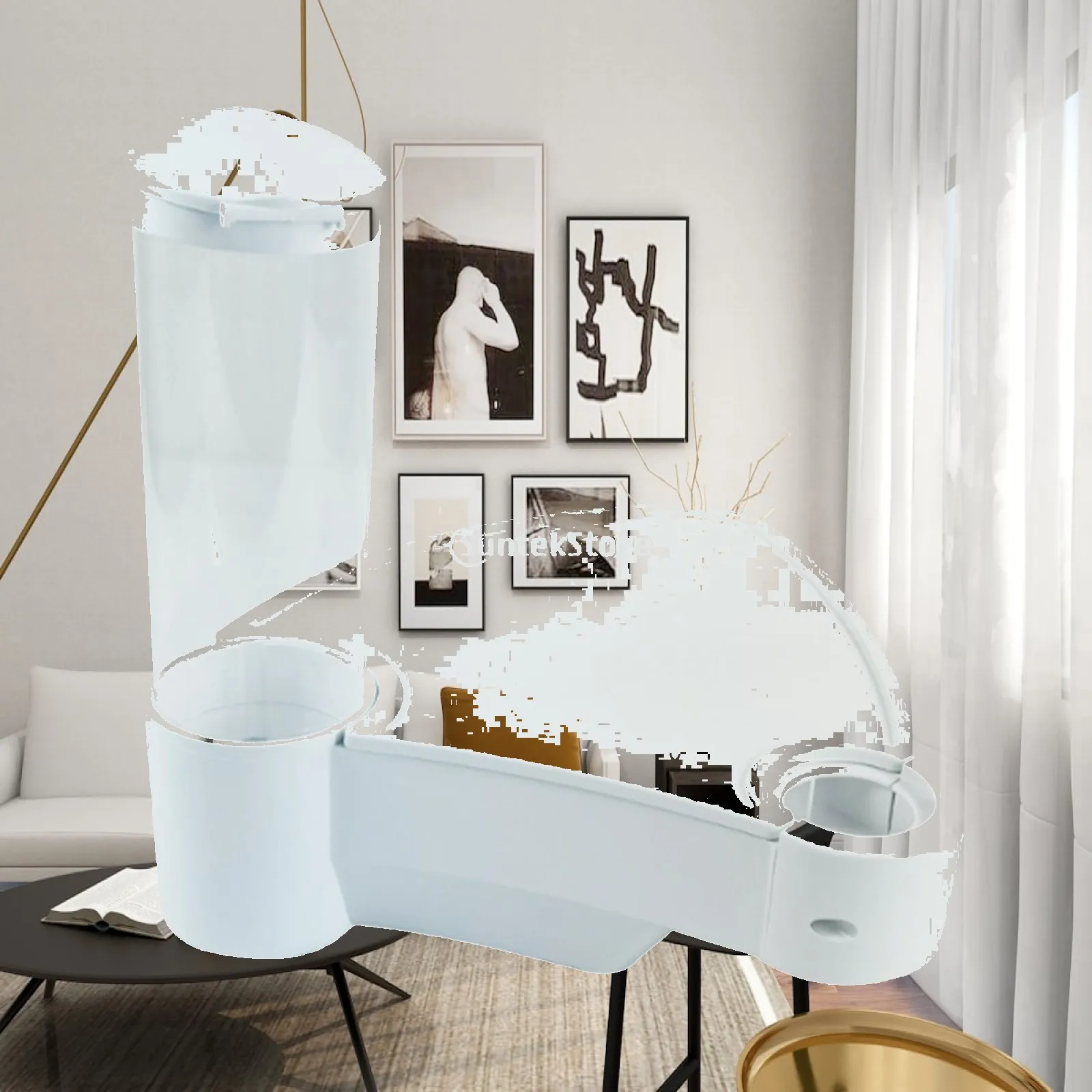 Efficient Dental Accessory Care Instrument Spacious Organizer Tray Table Tissue Box Cover for Dental Unit