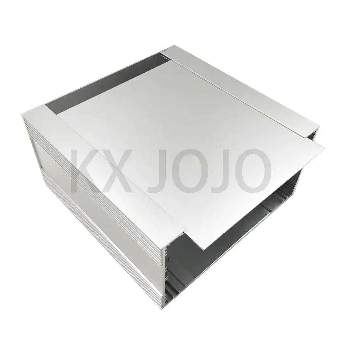 Boîtier en aluminium étanche pour projet électronique, boîtier fendu, boîte de protection, argent, PCB, bricolage, 160*100*300mm