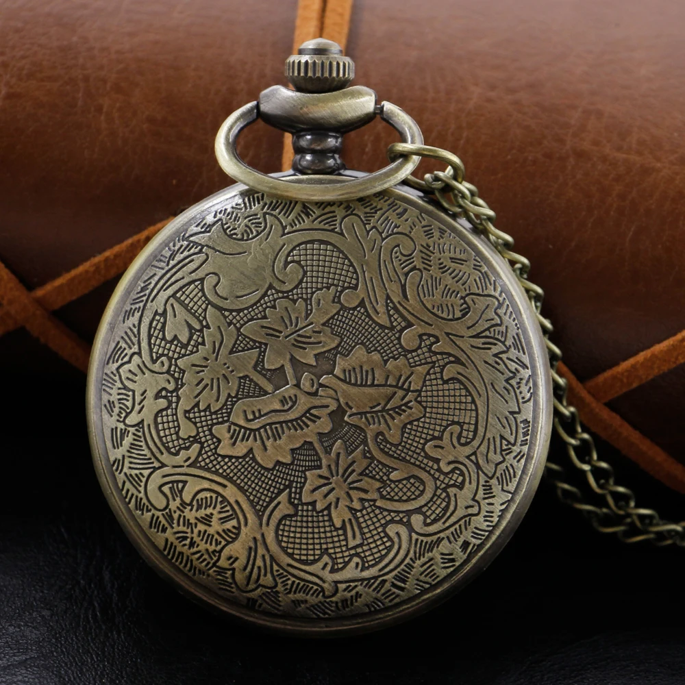 Classic Eye Print Quartz Pocket Watch High Quality Unisex Necklace Timing Pendant Men's and Women's Pocket Watch Relogio XH3047