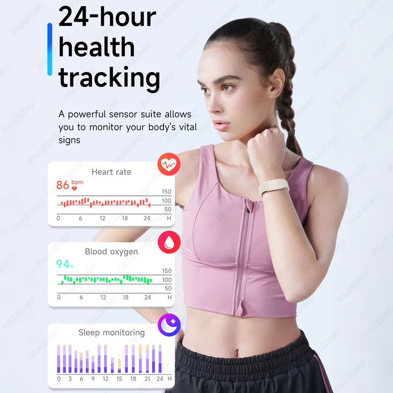 2025 novo relógio inteligente sem tela dos homens esporte ao ar livre rastreador de fitness monitor freqüência cardíaca ip68 à prova dip68 água smartwatch para andrio ios