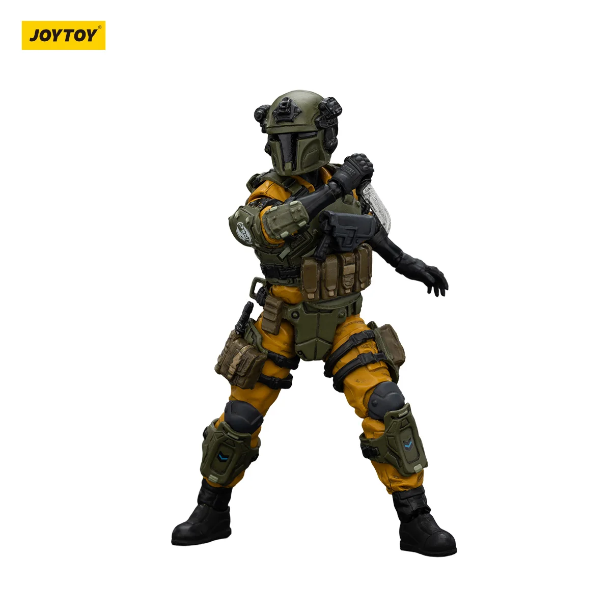 【พรีเซลล์】JOY TOY Stellar Scar Assault Team Gravelgold Darksilicon Titanite Firesulfur Ghostmanganese Action Figure Collection