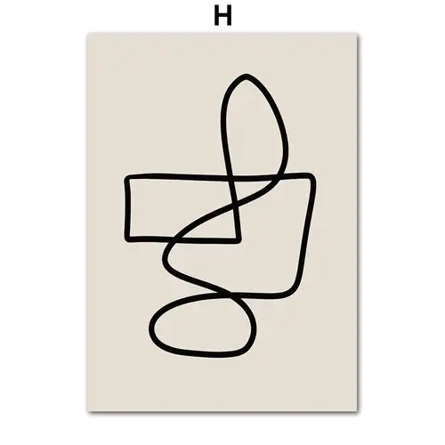 Abstract Picasso Matisse Body Line Retro Posters Wall Art Print Canvas Paintings Wall Pictures For Living Room Interior Decor - Image 8