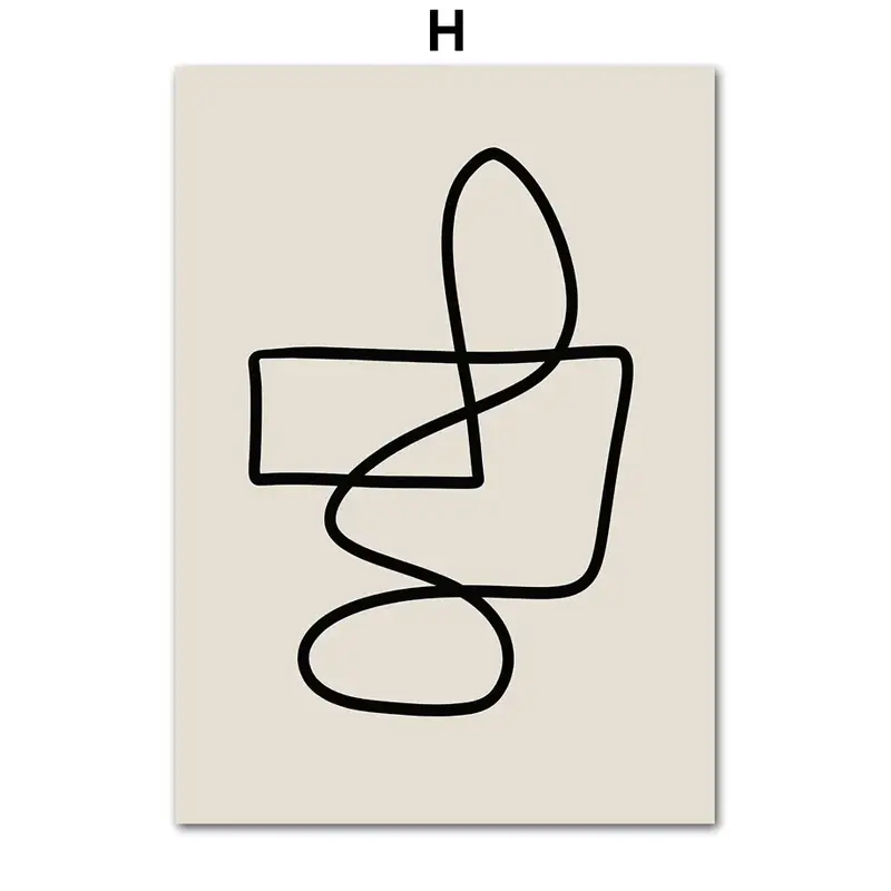 Abstract Picasso Matisse Body Line Retro Posters Wall Art Print Canvas Paintings Wall Pictures For Living Room Interior Decor - Image 8