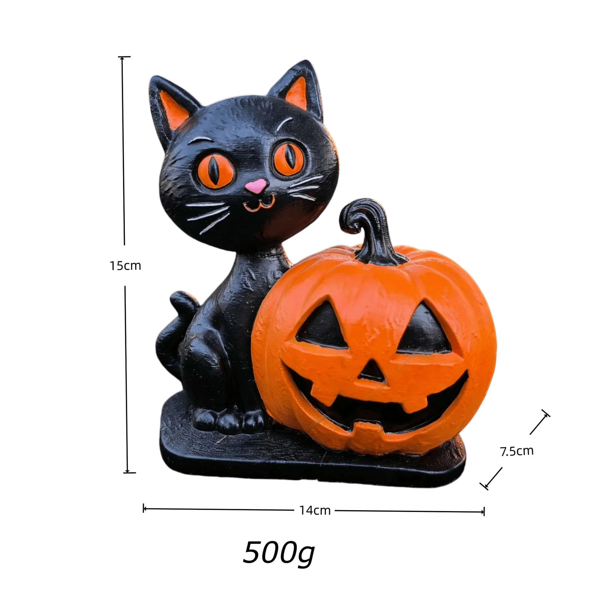 Halloween pumpkin cat skull pendulum doll ornament gifts cross-border decorations indoor and outdoor handicrafts view 4