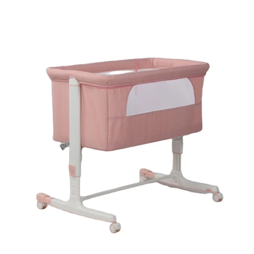 cheap chinese manufacture new born baby cot crib bassinet bed