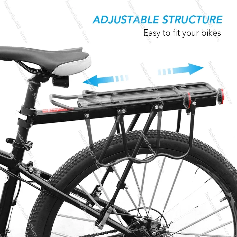 Quick Release Adjustable Bicycle Cargo Rack, Bike Rear Rack, Mountain Road Bicycle, Cargo Luggage