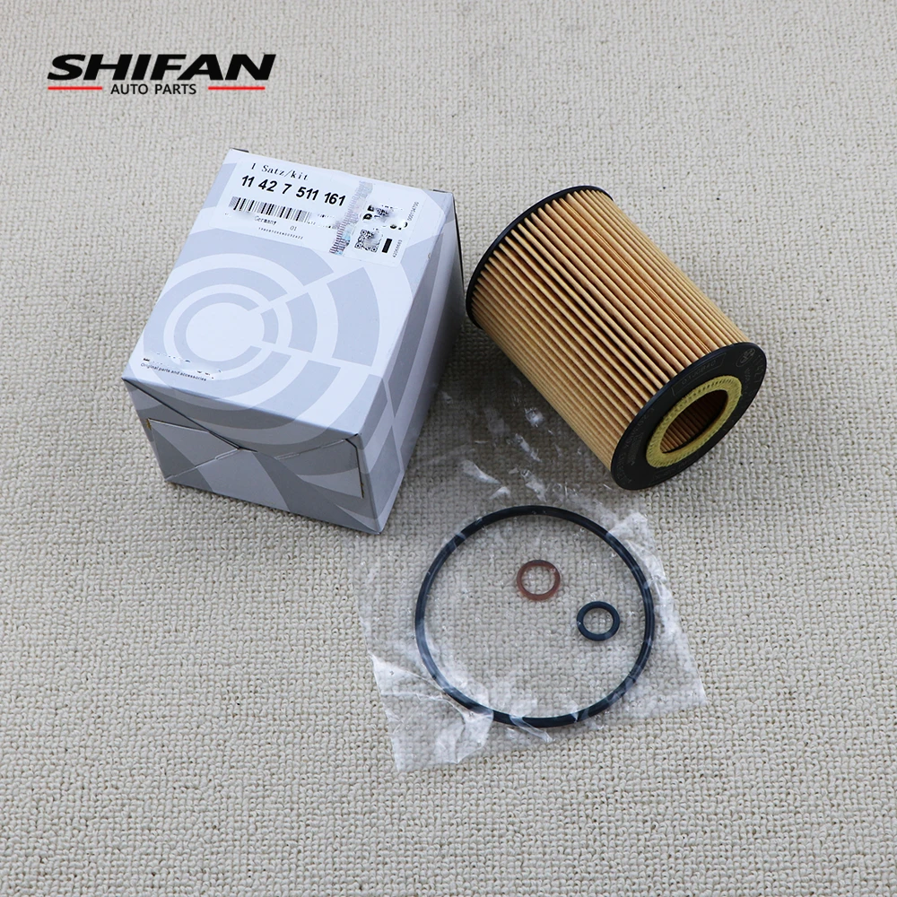 11427511161 For BMW E60 E61 545i E63 645Ci E64 E65 735i 745i B7 E66 735Li 745Li E53 X5 4.4i Engine Oil Filter 11427511161