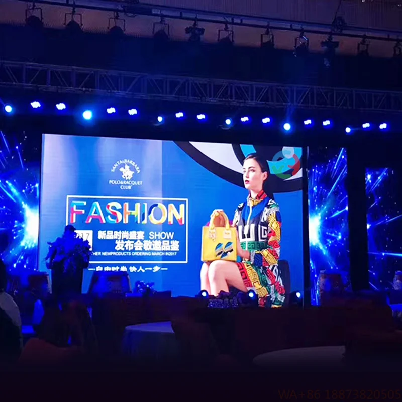 شاشة LED الصينية Vcore شاشة Pantallas الخارجية P4.81 شاشة لوحة لوحة الإعلانات الرقمية بالألوان الكاملة