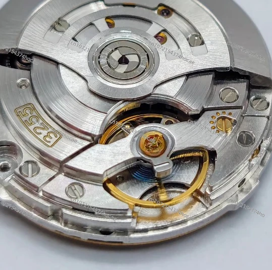 Suitable for 3255 mechanical movement 12 o'clock week/3 o'clock calendar dual calendar movement, watch accessories