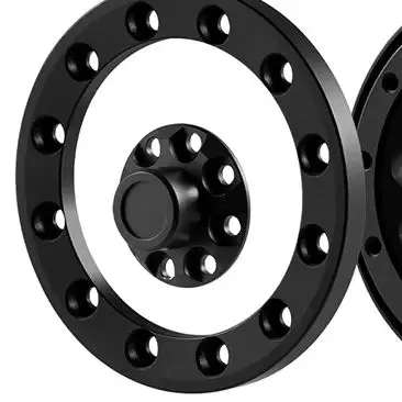 

AXSPEED 4 шт. Металлическая 1,9-дюймовая ступица обода колеса с бисером для 1/10 осевого SCX10 TRX4 TRX6 D90 D110 RC Rock Crawlers, детали для обновления автомобилей