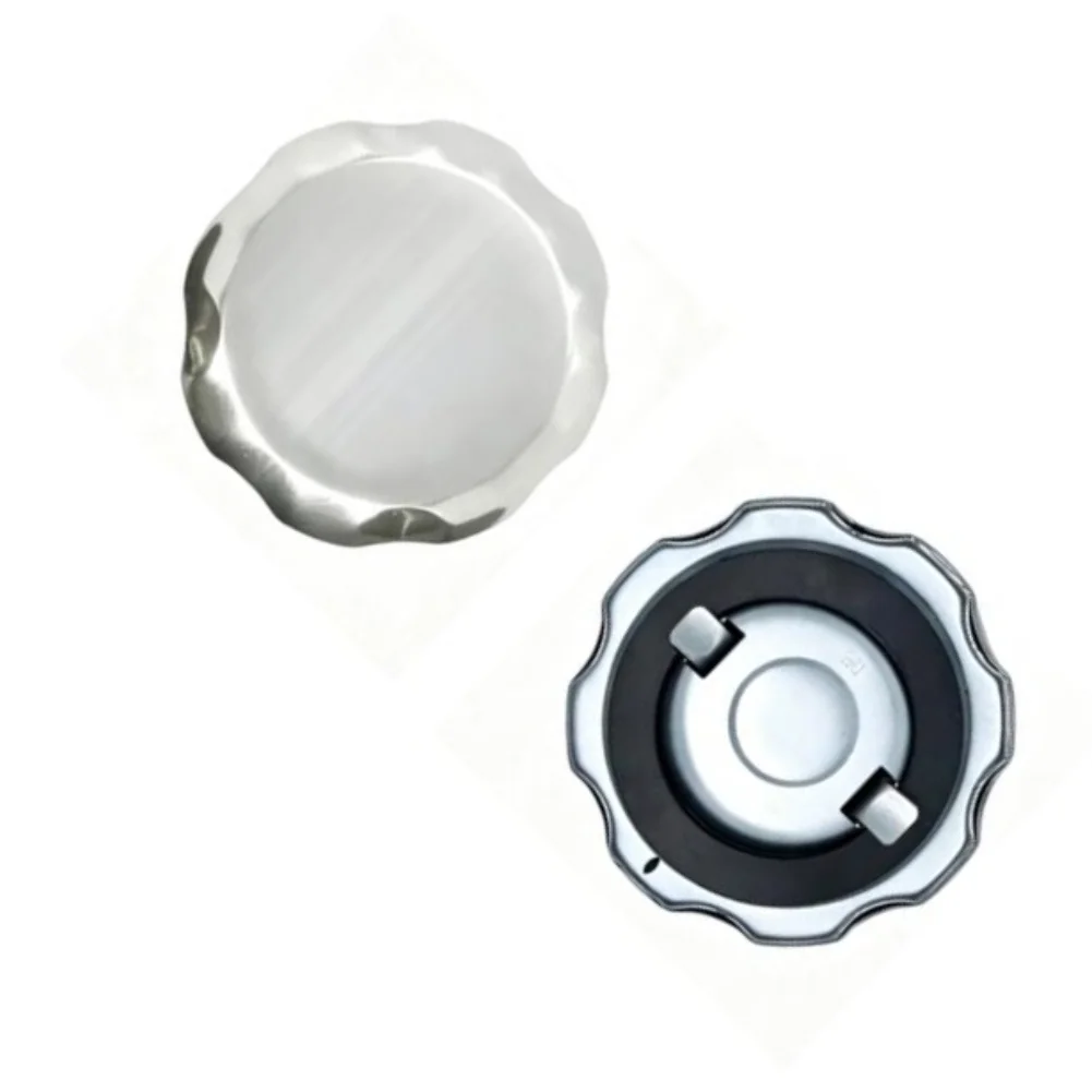 2pcs Fuel Cap for Honda For GX120 For CT200u For BT200x Bikes Go Karts Small Engine Replacement 72mm Metal Silver