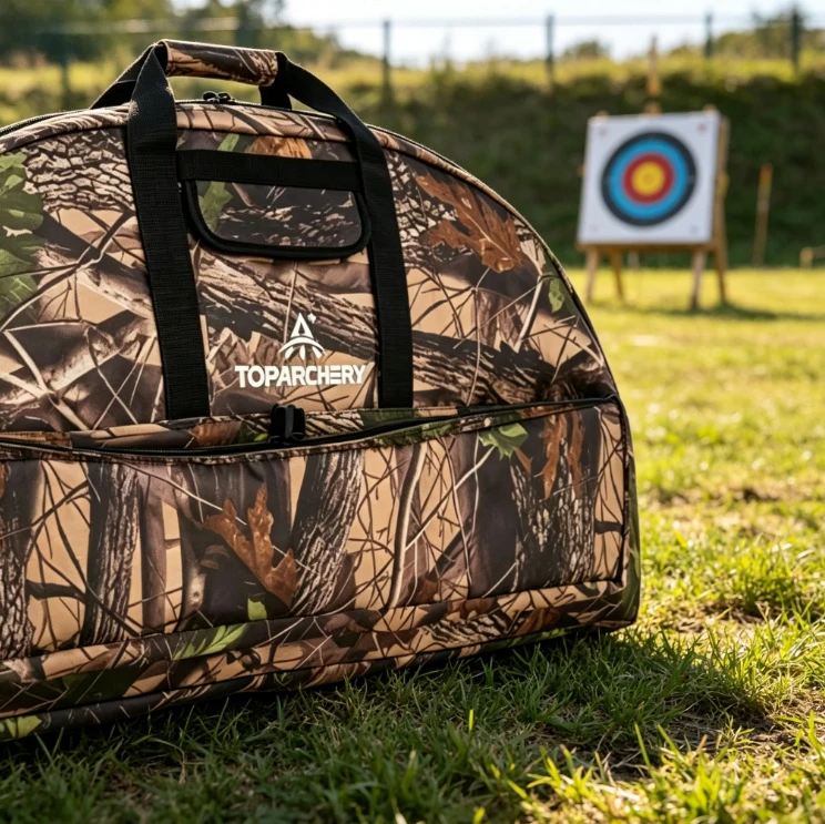 Compound Bow Bag Tactical Archery Storage Case 95CM Handle/Backpack Dual Use for Outdoor Shooting Hold Bow Archery Accessories