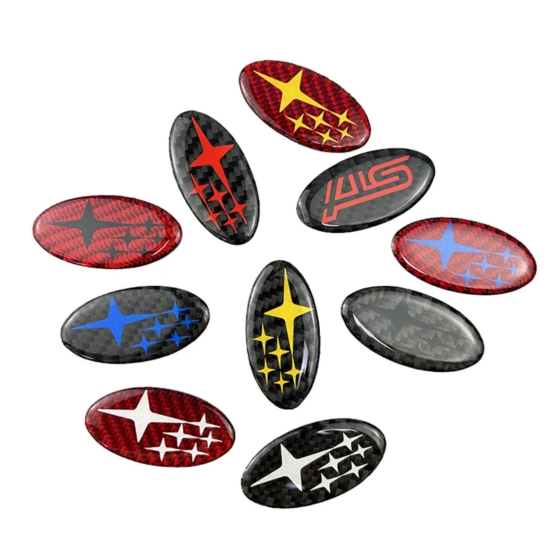 2025 nuevo centro del volante del coche emblema insignia pegatina para Subaru Outback Legacy Impreza Forester XV Tribeca STI WRX BRZ