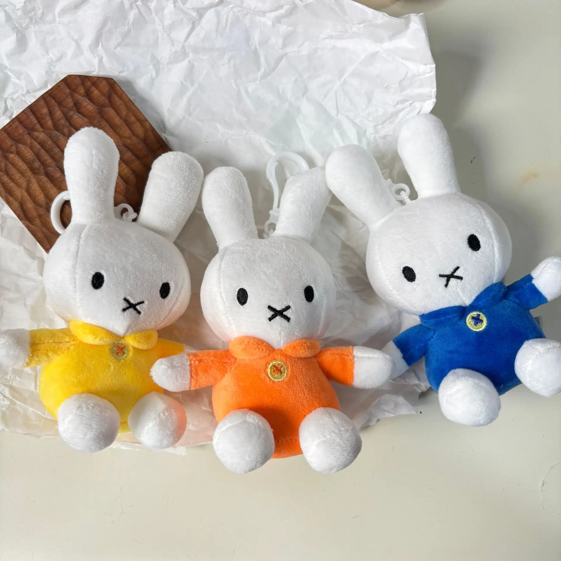 

Милые плюшевые игрушки Miffy, куклы-кролики Miffy, подарки на день рождения, брелки, сумки, украшения, лучшие подарки для друзей