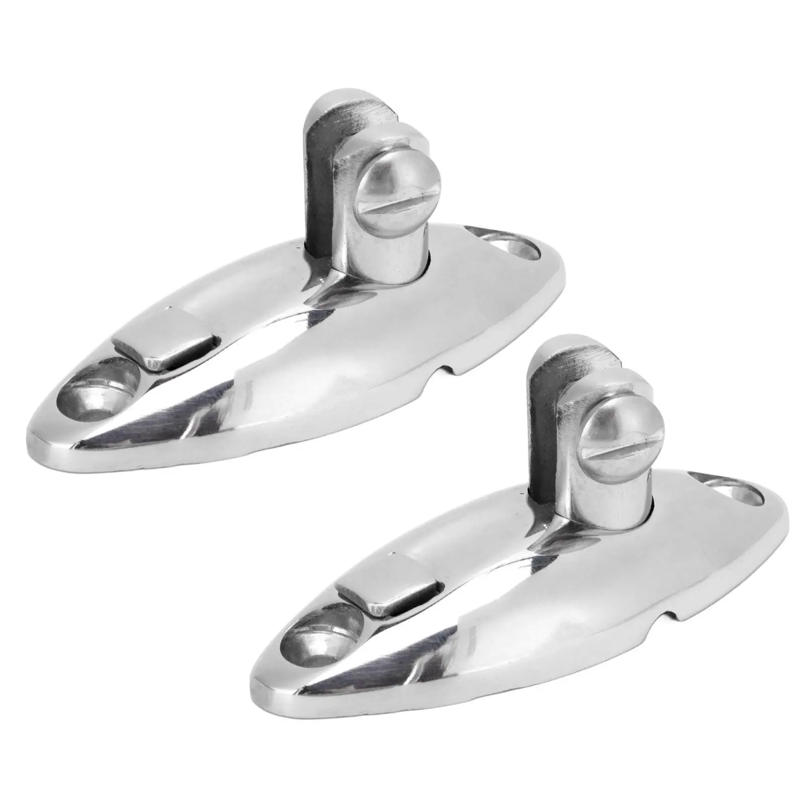 Top Swivel Deck Hinge Boat Deck Hinge Mirror Polished for yacht Trailer Truck