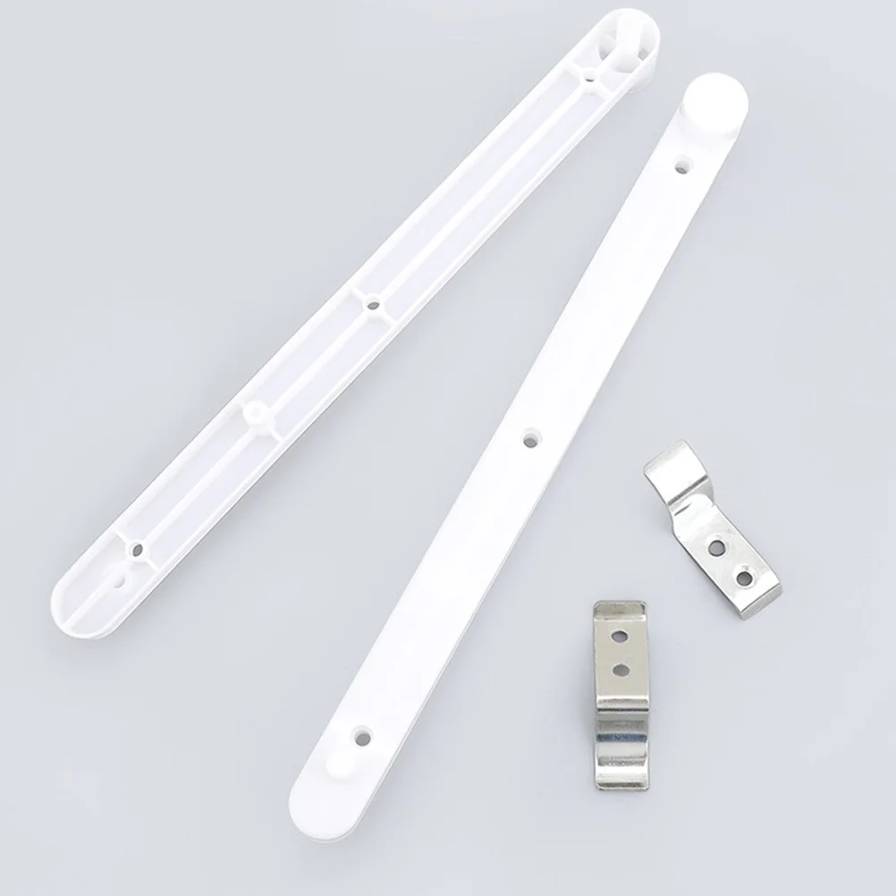 

1 Set Hidden Door Track For Cabinet Flip-Up Side Mount Slides Smooth Quiet Operation Cabinet Side Rails Flip-Up Door Slides