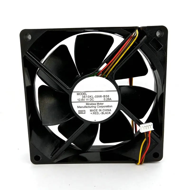 

New Original Projector Cooling Fan 3610KL-09W-B56 9025 DC12.6V 0.28A 9cm 4Lines