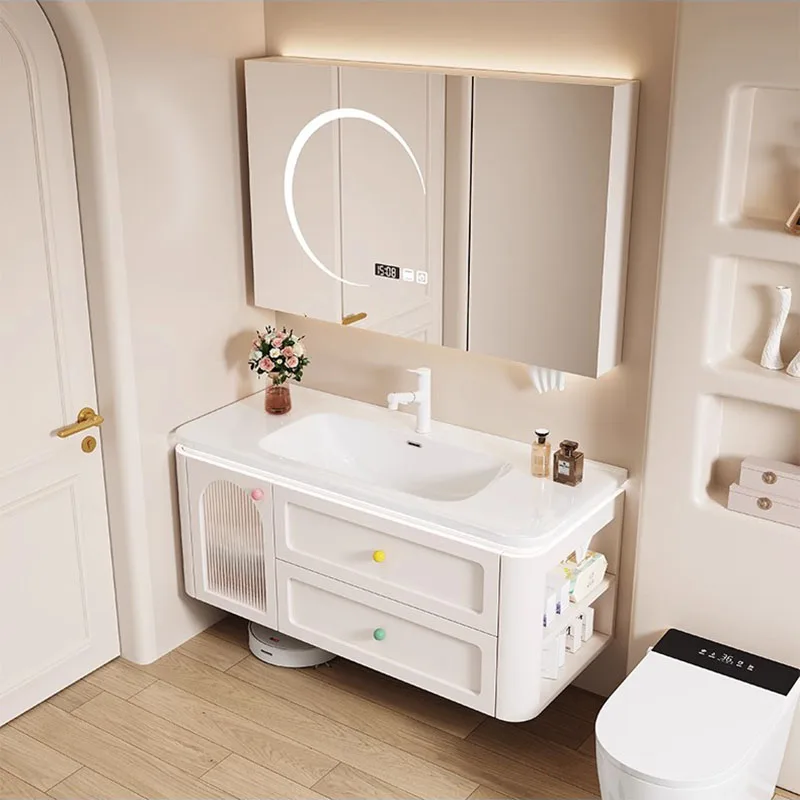 غرفة المعيشة ماكياج خزانة حمام الألواح الأمامية خزانة الكتب مجلة رفوف كبيرة خزانة معدنية فوق خزانة أثاث غرفة Gabinete