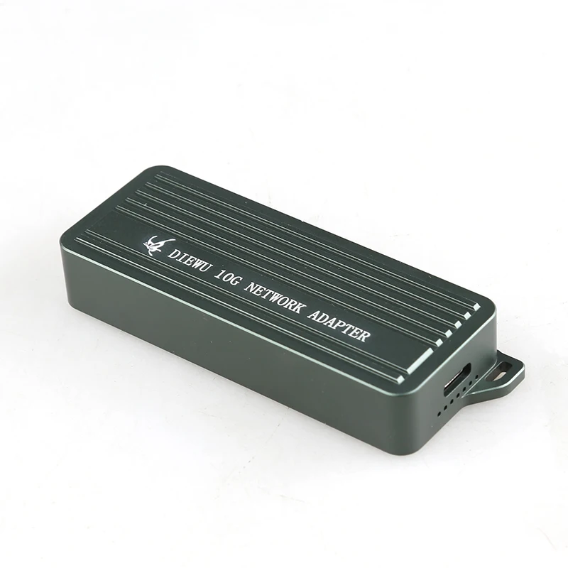 10GbE USB-C Ethernet Adapter USB3.2 Type C 10 Gigabit Ethernet Adapter Realtek/RTL8159 Support for Windows 11