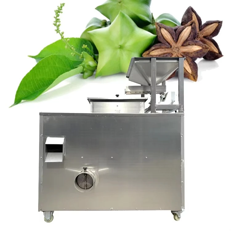 500kg/h Sacha Inchi Sheller Inca Fruits  Grandis Sunflower Seeds High Productivity Stainless Steel Shelling Machine