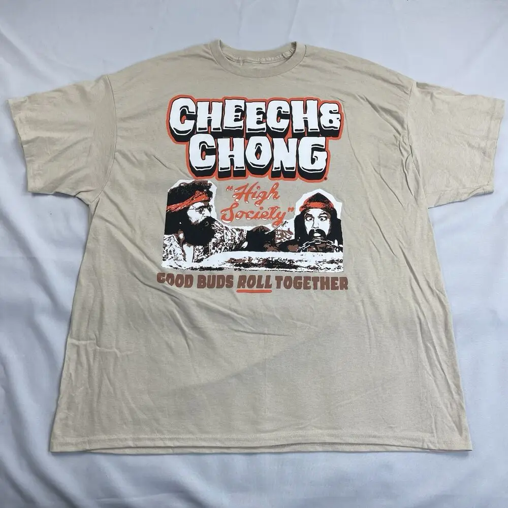 Cheech and Chong Graphic T-Shirt Adult Size 2X-large