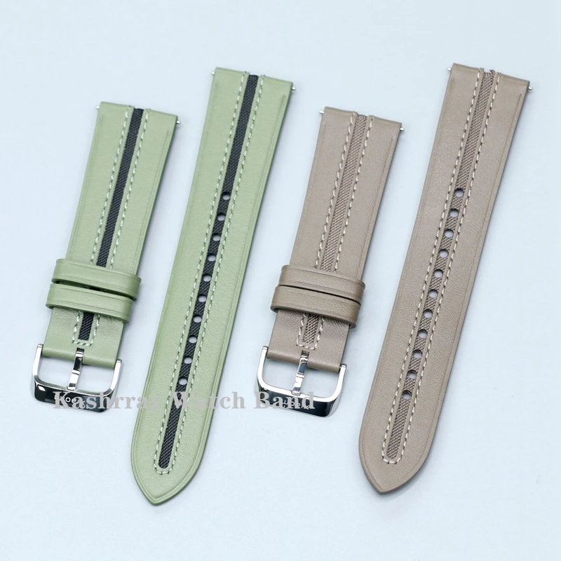 Xiaomi için İzle 2 pro deri kayış 22mm yumuşak buzağı deri Band Xiaomi izle S3 S1 Watchband bilezik