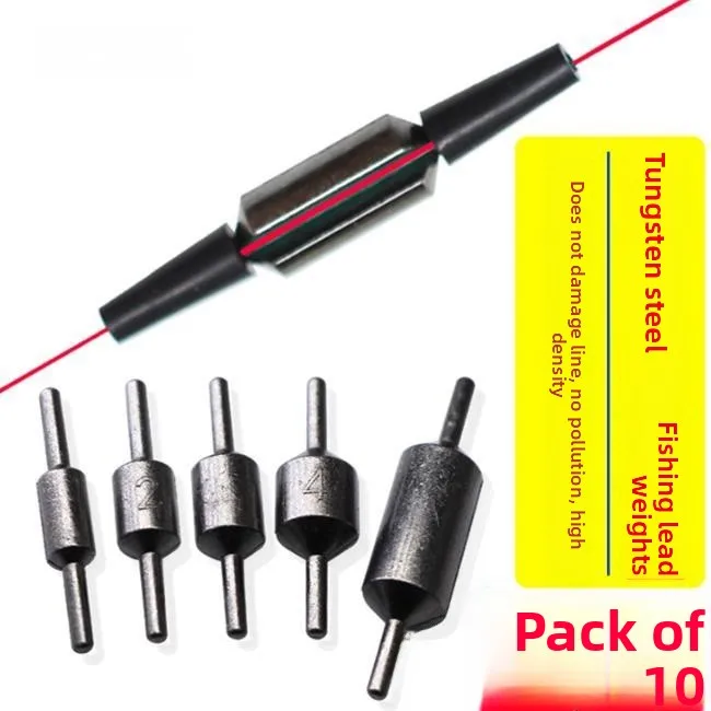 

Qui Lead Carabiner Set for Rt Fiing Micro Lead Open Mouth Special Plug Lead Bar Lead Drop ot Travel Storage Organizer