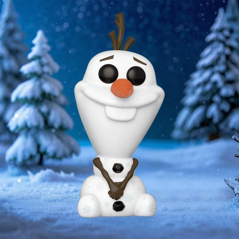 Disney Funko Pop Animation & Cartoons Frozen 2 Elsa Anna Olaf Peripheral Figurines Ornaments Toy for Boys Gift Collectible - Image 6