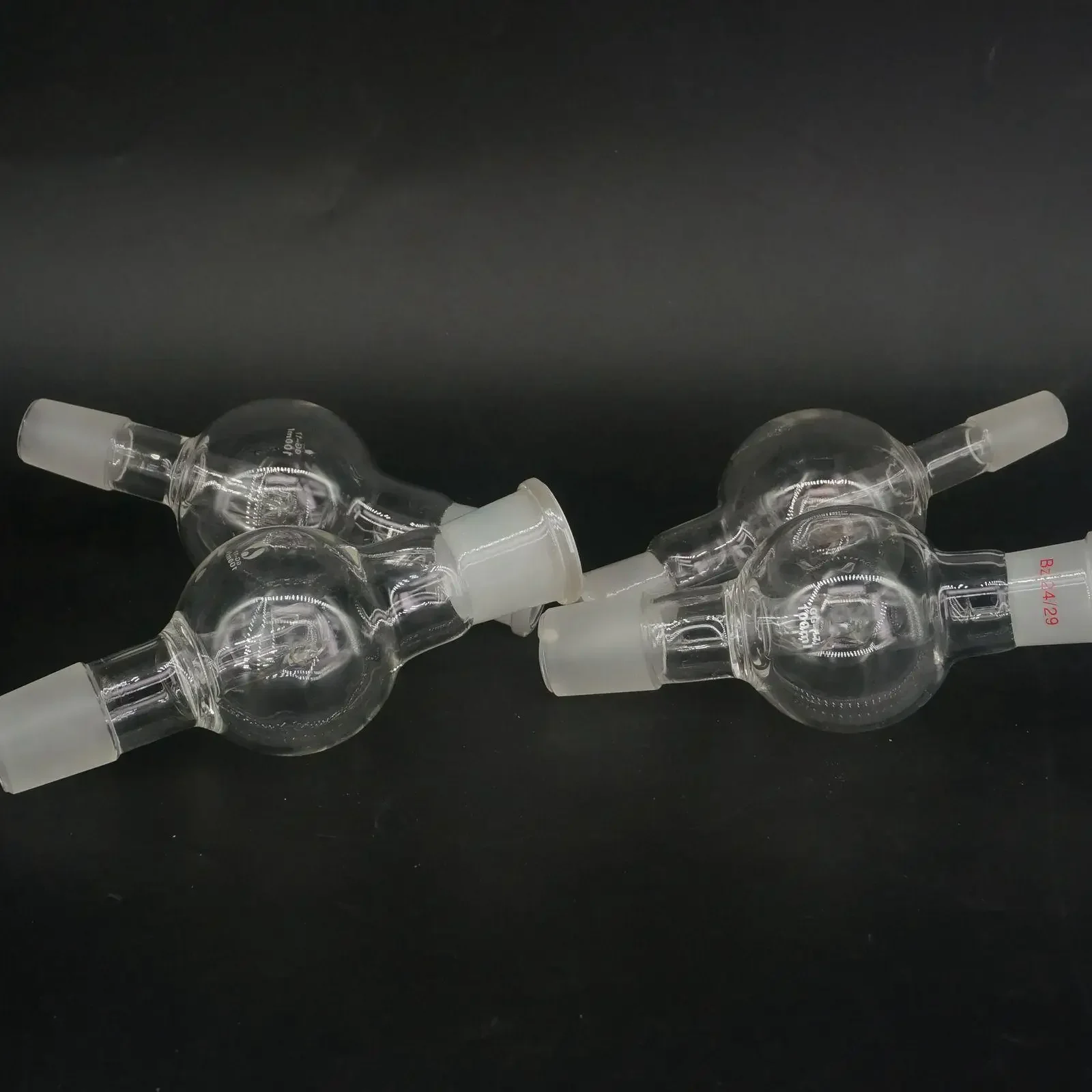 150ml Bump Trap 14/23 19/26 24/29 29/32 Female to Male Joint GG17 Glass Rotary Evaporator Labware