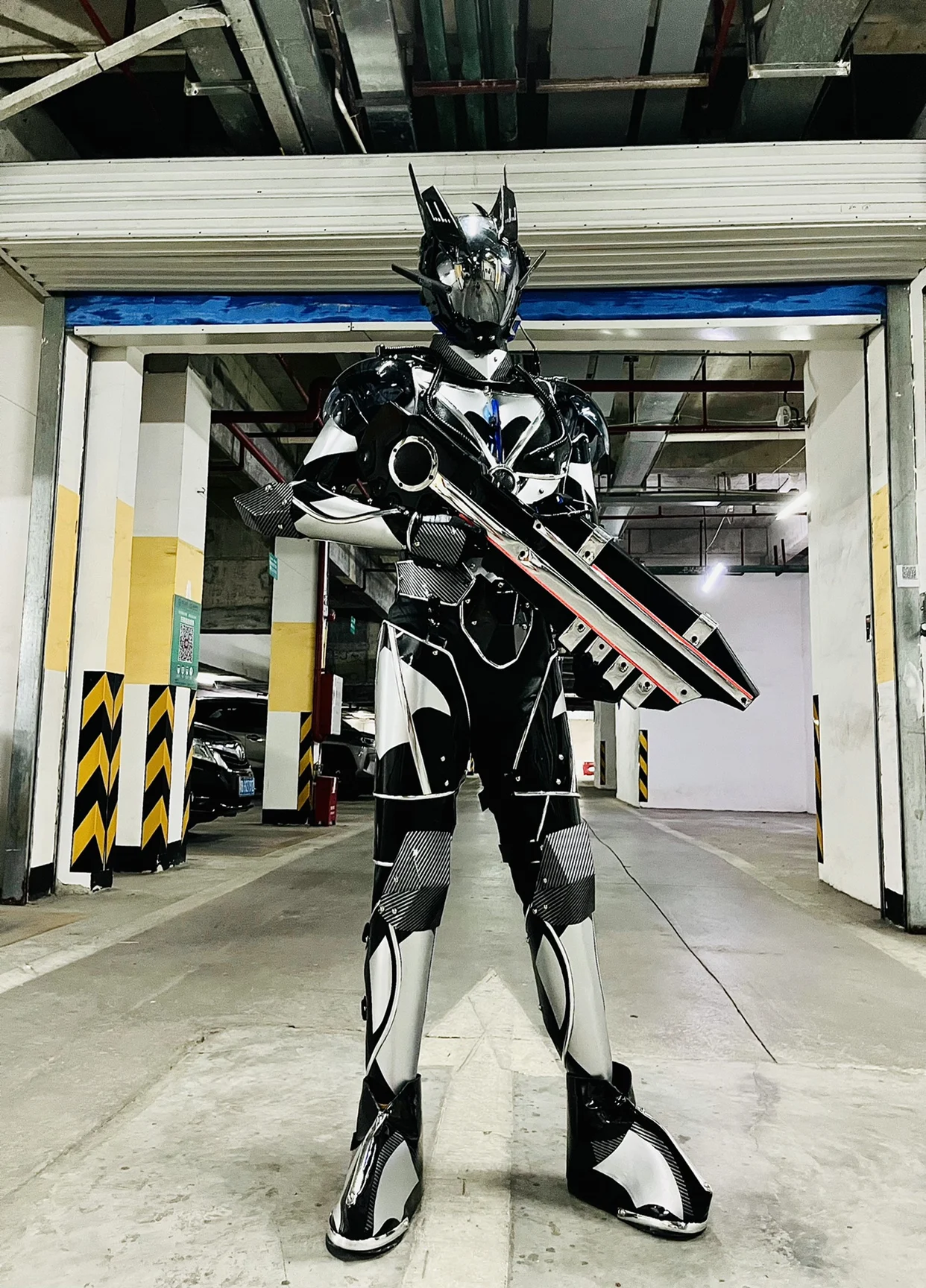 新しいバーの未来的な戦士,mechの小道具,メカニカルアーマー,パフォーマンスコスチューム,コスプレ