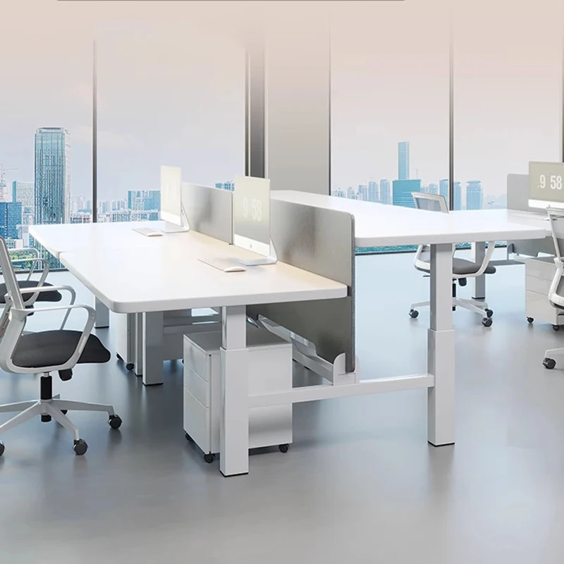 Adjustable Modern Office Desk Executive Computer Luxury Gadgets Office Desk Design Nordic Aesthetic Escritorio Unique Furniture