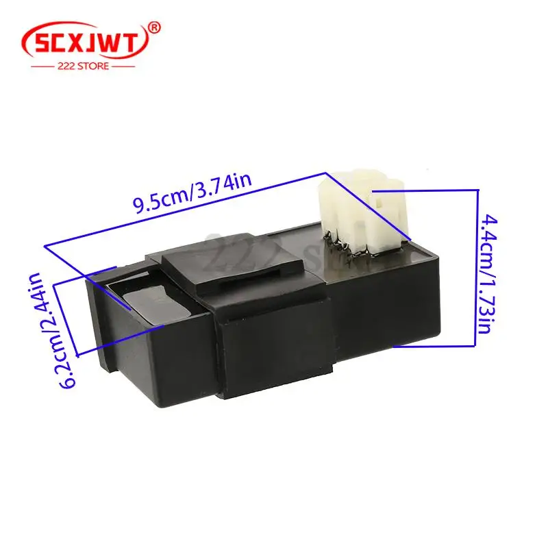 التيار المتناوب 6 دبوس CDI وحدة الإشعال صالح ل GY6 50cc 125cc 150cc ATV الترابية دراجات الطرق غير الممهدة سكوتر 4 ويلر الدراجة الذهاب كارت رباعية