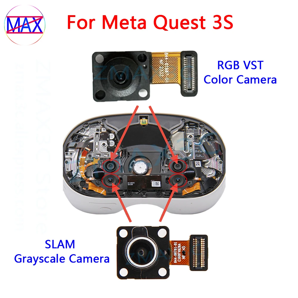 Original SLAM Grayscale Camera For Meta Quest 3S VR Headset RGB VST Recognition Camera Sensor Replacement For Oculus Quest 3S