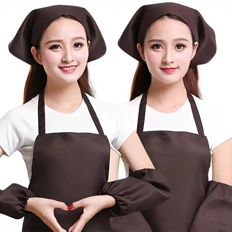 5 Colors Washable Chef Headscarves Lightweight Anti-fouling Chef Hats for Cafe Catering Home Cooking Use