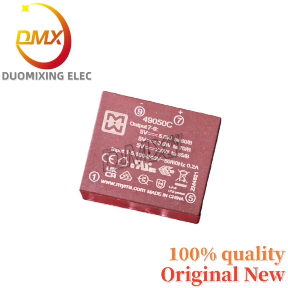 100% Nieuwe Originele Voor MYRRA 49050C 100-240VAC naar 5VDC 0.2A transformator