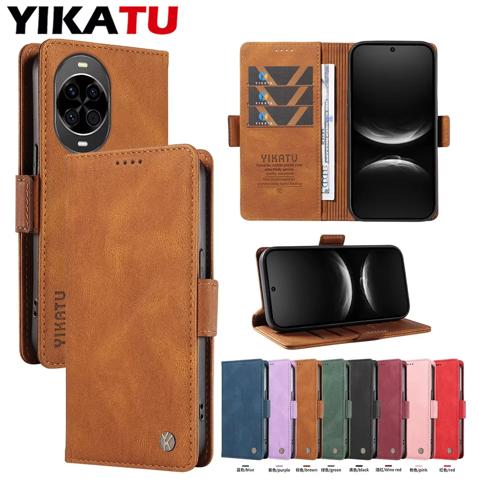 Card Slot Wallet Le…