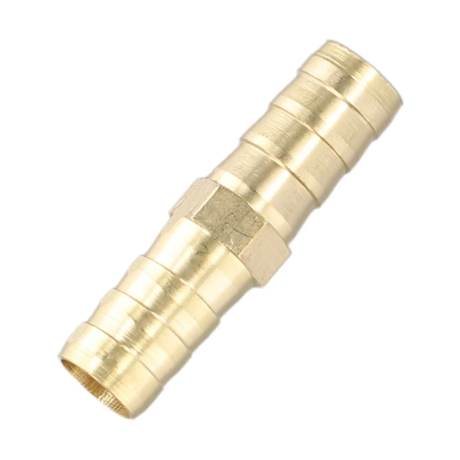 Connector Pipe Joint Replacement Circular For Air Liquid 2-Way Straight Adapter Water Connection Fitting Forging