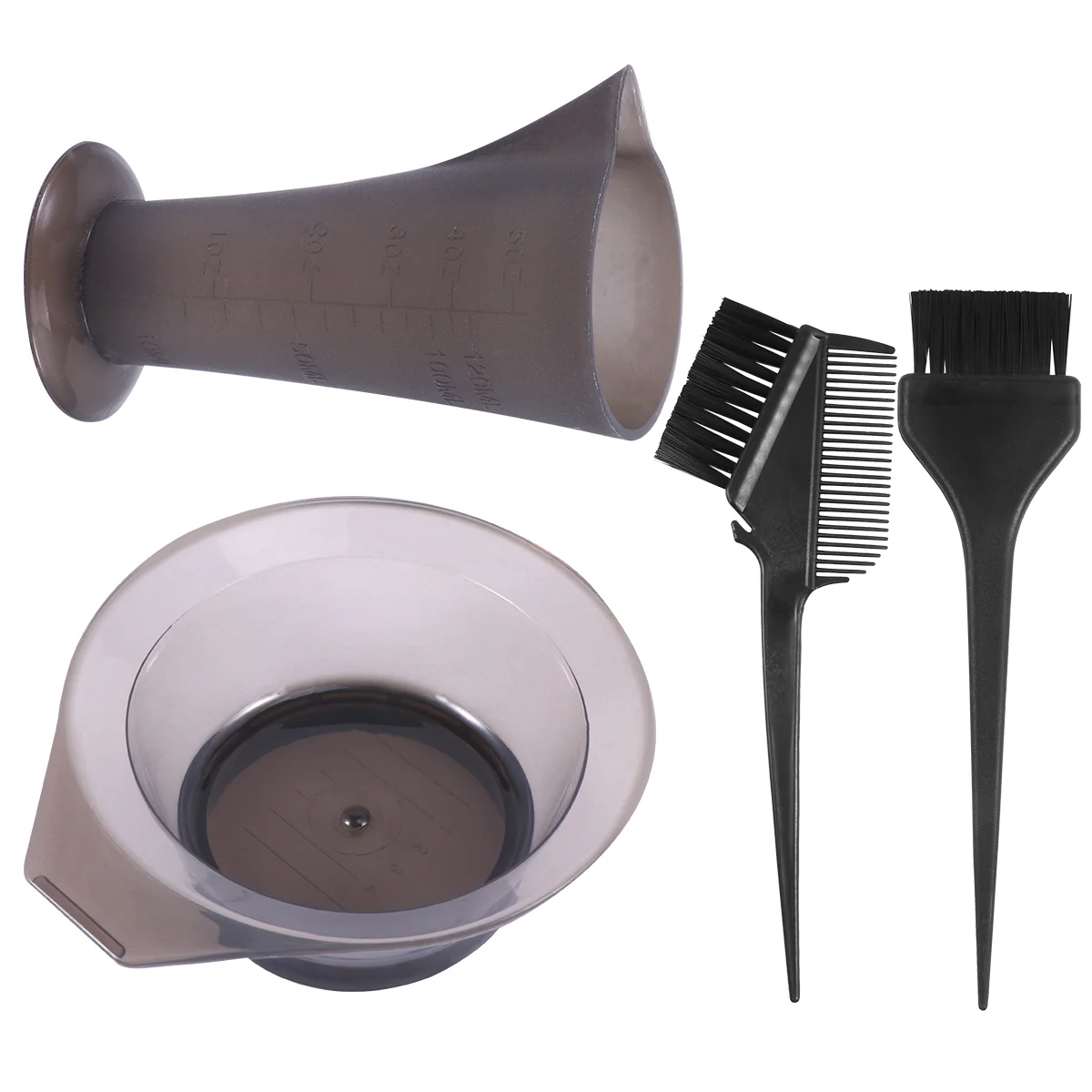 Hair Dyeing Bowl and Brush Coloring Tools for Home Blow Dryer Supplies Balance Kit