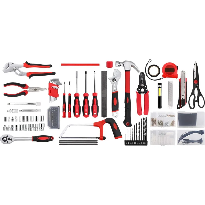 325 Home Repair Tool Kit General HouseholdToolbox with Drawer Storage BoxUniversal Household Tools Are Perfect for the Homeowner