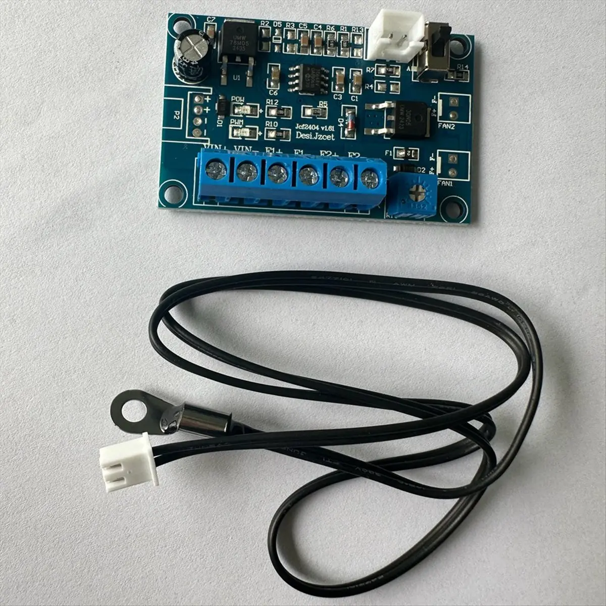 High-quality measuring tools 4A Fan Temperature Control Module PWM Thermostat Speed Governor in Stock