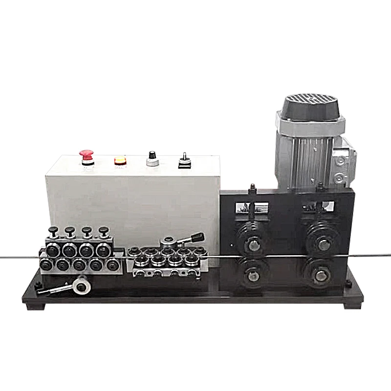 

Copper And Aluminum Tube Straightening Machine Steel Wire Straightening Tool With 4 Rollers Feeder GS1-2.5MM/14rollers
