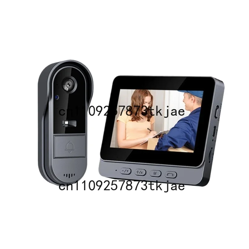 new-wireless-video-doorbell-home-monitoring-with-display-screen-door-intercom-video-without-wifi