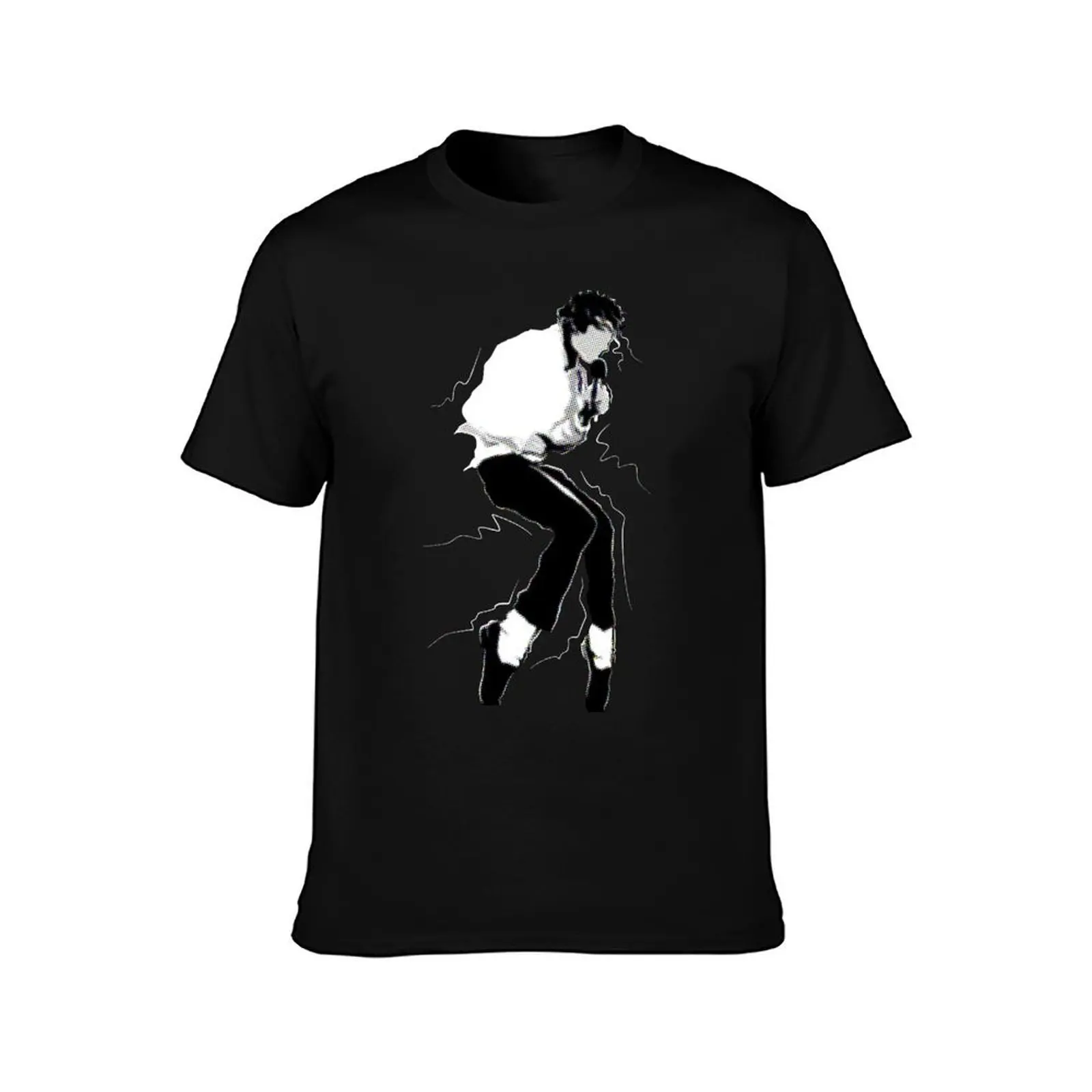 Toe Stand - dot halftone T-Shirt, Summer Casual Cotton Tee, Oversized Streetwear Tops, Vintage Graphic Print, Unisex Men Women